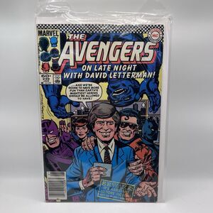THE AVENGERS #239 VF Newsstand 1984 David Letterman Appearance Marvel Comics